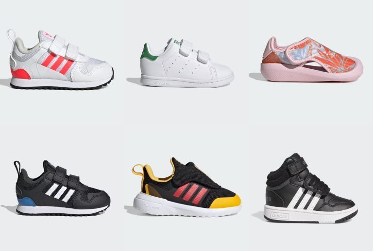 ADIDAS გთავაზობთ ჩვილის სპორტული ფეხსაცმლის კოლექციას