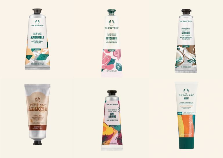 THE BODY SHOP გთავაზობთ ხელის დამატენიანებლის  მრავალფეროვან არჩევანს