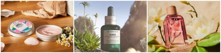 THE BODY SHOP – ის თავის მოვლის პროდუქცია