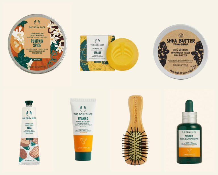 60%-მდე ფასდაკლება THE BODY SHOP – ის თავის მოვლის პროდუქციაზე