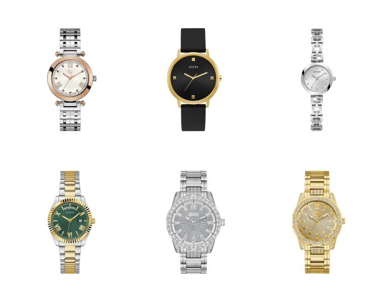 GUESS – ის საათების მრავალფეროვანი არჩევანი