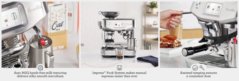 35%-მდე ფასდაკლება Breville – ს ყავის პროფესიონალურ აპარატზე