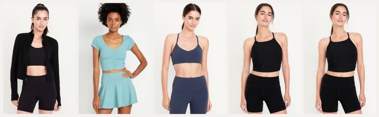 OLD NAVY გთავაზობთ 20%-იან ფასდაკლებას ქალის სპორტულ კოლექციაზე