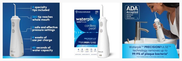 30%-იანი ფასდაკლება WATERPIK – ის წყლის ფლოსერზე