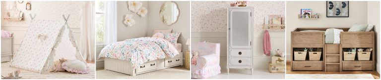 POTTERY BARN KIDS გთავაზობთ თეთრეულის და აქსესუარების მრავალფეროვან არჩევანს