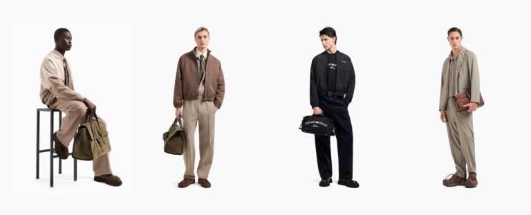 EMPORIO ARMANI გთავაზობთ მამაკაცის სამოსის და აქსესუარების უახლეს კოლექციას