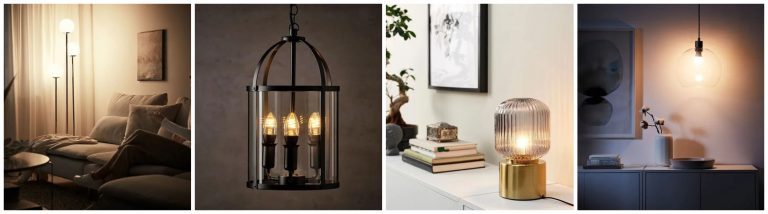 IKEA გთავაზობთ სანათების მრავალფეროვან არჩევანს