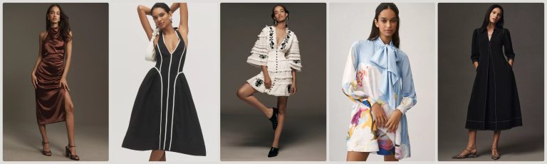 კაბების სეზონური კოლექცია ANTHROPOLOGIE – სგან